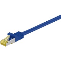 goobay 91592 cavo di rete Blu 1,5 m Cat7 S/FTP (S-STP) blu, 1,5 m, Cat7, S/FTP (S-STP), RJ-45, RJ-45
