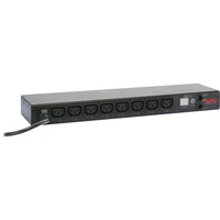 APC AP7920B unità di distribuzione dell'energia (PDU) 8 presa(e) AC 0U/1U Nero, Distributore Nero, Monitorata, Commutate, 0U/1U, Orizzontale/Verticale, Nero, 8 presa(e) AC, Accoppiatore C13