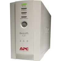 APC Back-UPS gruppo di continuità (UPS) Standby (Offline) 0,35 kVA 210 W 4 presa(e) AC beige, Standby (Offline), 0,35 kVA, 210 W, 180 V, 266 V, 50/60 Hz, Vendita al dettaglio