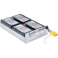 APC RBC24 batteria UPS Acido piombo (VRLA) Acido piombo (VRLA), Nero, 2,59 kg, 68,6 x 152,4 x 94 mm, 0 - 40 °C, 0 - 95%, Vendita al dettaglio