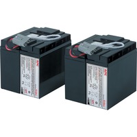APC RBC55 batteria UPS Acido piombo (VRLA) Acido piombo (VRLA), Nero, 816 Wh, 24,3 kg, 142 mm, 173 mm, Vendita al dettaglio