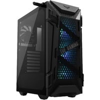 ASUS TUF Gaming GT301 Midi Tower Nero, Chassis Tower Nero, Midi Tower, PC, Nero, ATX, micro ATX, Mini-ATX, Acrilonitrile butadiene stirene (ABS), Acciaio, Vetro temperato, 16 cm