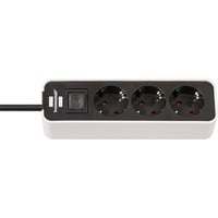 Brennenstuhl 1153230020 prolunghe e multiple 1,5 m 3 presa(e) AC Interno Nero, Bianco, Ciabatta bianco/Nero, 1,5 m, 3 presa(e) AC, Interno, Nero, Bianco, 200 mm, Bianco