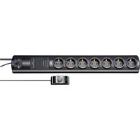 Brennenstuhl 1153300467 protezione da sovraccarico 7 presa(e) AC 230 V 2 m Nero, Ciabatta Nero, 7 presa(e) AC, Tipo F, 230 V, 16 A, 3500 W, 2 m