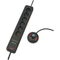 Brennenstuhl 1159450616 prolunghe e multiple 2 m 6 presa(e) AC Antracite, Ciabatta antracite, 2 m, 6 presa(e) AC, Antracite