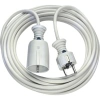 Brennenstuhl 1168430 cavo di alimentazione Bianco 3 m, Cavo di prolunga bianco, 3 m, Bianco
