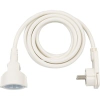 Brennenstuhl 1168980230 3m Bianco cavo di alimentazione bianco, 3 m, Maschio/Femmina, Bianco