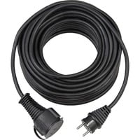 Brennenstuhl 230V extension cable schuko male - shuko female, Cavo di prolunga Nero