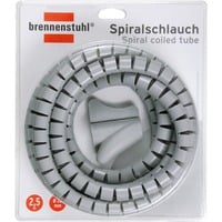 Brennenstuhl BN-1164360 Protezioni per cavi, Tubo cavo grigio, Grigio, 2500 x 200 x 200 mm, Vendita al dettaglio