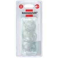 Brennenstuhl Child Protection Grigio, Copertura trasparente, Grigio, 38 x 38 x 16 mm