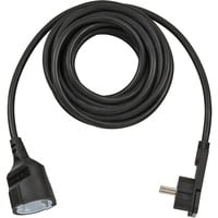 Brennenstuhl H05VV-F3G1.5 prolunghe e multiple 5 m 1 presa(e) AC Interno Nero, Cavo di prolunga Nero, 5 m, 1 presa(e) AC, Interno, Tipo F, IP20, Nero