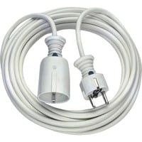 Brennenstuhl Quality Cable Bianco 5 m, Cavo di prolunga bianco, 5 m, Bianco