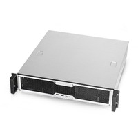 Chenbro RM24200 telaio dell'apparecchiatura di rete 2U, Enclosure per rack argento/Nero, 430 mm, 457 mm, 88 mm, 6,86 kg, 9,26 kg