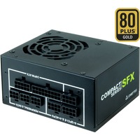 Chieftec CSN-650C alimentatore per computer 650 W 20+4 pin ATX SFX Nero Nero, 650 W, 100 - 240 V, 47 - 63 Hz, 6 A, Attivo, 90 W