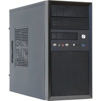 Chieftec CT-01B-350GPB computer case Mini Tower Nero 350 W, Chassis Tower Nero, Mini Tower, PC, Nero, micro ATX, SECC, 14 cm