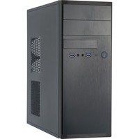 Chieftec HQ-01B-OP computer case Midi Tower Nero Nero, Midi Tower, PC, Nero, ATX, micro ATX, SECC, 12 cm