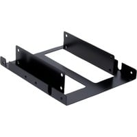 Chieftec SDC-025 pannello drive bay 8,89 cm (3.5") Nero, Telaio di montaggio Nero, 8,89 cm (3.5"), Nero, Alluminio, 102 mm, 117 mm, 25 mm