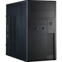 Chieftec XT-01B Midi Tower, Chassis Tower Nero, Midi Tower, PC, micro ATX, Alluminio, 14 cm, 34 cm