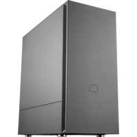 Cooler Master Silencio S600 Midi Tower Nero Nero, Midi Tower, PC, Nero, ATX, micro ATX, Mini-ITX, Plastica, Acciaio, 16,7 cm