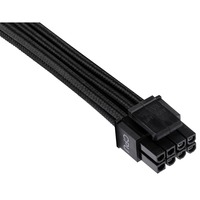 Corsair CP-8920236 cavo di alimentazione interno 0,75 m Nero, 0,75 m, 8-pin(4+4) EPS12V, 4-pin ATX12V, Maschio, Maschio, Dritto