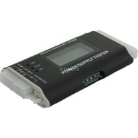 DeLOCK 18159 tester per batterie Nero/Bianco, Strumento di misura Nero, Nero/Bianco