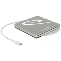 DeLOCK 42605 box per lettore ottico 13,3 cm (5.25") SATA III Argento, Disk enclosure argento, 13,3 cm (5.25"), SATA III, Initio INIC-3619, 5 Gbit/s, USB, Ogni marca