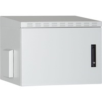 Digitus Alloggiamento a parete IP55 - per uso in ambienti esterni - 600 x 450 mm (L x P), IT armadio grigio chiaro, Da parete, 100 kg, Grigio