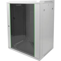 Digitus Alloggiamento a parete Serie Dynamic Basic - 600 x 450 mm (L x P), IT armadio grigio chiaro, Da parete, 19U, 60 kg, Grigio