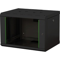 Digitus Alloggiamento a parete serie Unique - 600x450 mm (LxP), IT armadio Nero, Da parete, 7U, 100 kg, Lucchetti, Nero