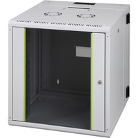 Digitus Alloggiamento da parete Serie Unique - due pezzi, con cerniere, IT armadio grigio, con cerniere, 600 mm, 600 mm, 610 mm, 650 mm, 650 mm, 43,4 kg