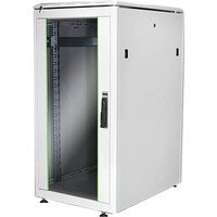 Digitus Armadio di rete Serie Unique - 600 x 800 mm (L x P), IT armadio grigio chiaro, Rack indipendenti, 22U, 800 kg, Grigio