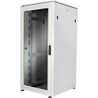 Digitus Armadio di rete Serie Unique - 800 x 800 mm (L x P), IT armadio grigio chiaro, Rack indipendenti, 800 kg, Grigio