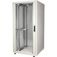 Digitus Armadio di rete serie Dynamic Basic - 800 x 800 mm (LxP), IT armadio grigio chiaro, Rack indipendenti, 600 kg, Grigio