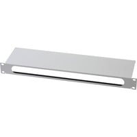 Digitus Pannello di ingresso dei cavi con striscia di spazzole per armadi da 483 mm (19"), 1U, Instradamento dei cavi grigio, 1U, Grigio, 1U, Turchia, 48,3 cm (19"), 490 mm, 135 mm