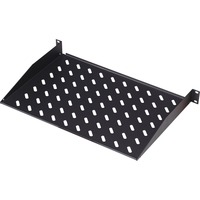 Digitus Ripiano per l'installazione fissa su armadi da 483 mm (19"), Il vano inferiore Nero, Nero, 15 kg, Turchia, 48,3 cm (19"), 500 mm, 410 mm