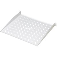 Digitus Ripiano per l'installazione fissa su armadi da 483 mm (19"), Il vano inferiore grigio, Grigio, 15 kg, Turchia, 48,3 cm (19"), 500 mm, 260 mm