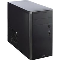 Fractal Design CORE 1100 Mini Tower Nero, Chassis Tower Nero, Mini Tower, PC, Nero, micro ATX, Mini-ITX, HDD, Potenza, 14,8 cm