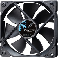 Fractal Design Dynamic X2 Case per computer Ventilatore 12 cm Nero, Ventola Nero, Computer case, 12 cm, 19,4 dB, 52,3 pdc/min, 0,88 mmH2O