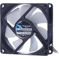 Fractal Design Silent Series R3 80 mm Case per computer Ventilatore 8 cm Nero, Bianco, Ventola Ventilatore, 8 cm, 1600 Giri/min, 18,1 dB, 20,2 pdc/min, Nero, Bianco