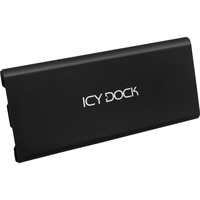 Icy Dock MB861U31-1M2B contenitore di unità di archiviazione Box esterno SSD Nero M.2 Nero, Box esterno SSD, M.2, M.2, 10 Gbit/s, Collegamento del dispositivo USB, Nero