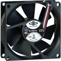 Inter-Tech 88885181 sistema di raffreddamento per computer Case per computer Ventilatore 8 cm Nero, Ventola Nero, Ventilatore, 8 cm, 27,2 dB, 45,15 pdc/min, Nero