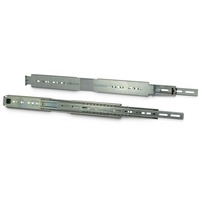 Inter-Tech 88887195 porta accessori, Rotaie di montaggio argento, Argento, 30 kg, 1U, 45,7 cm (18"), 135 mm, 45 mm