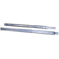 Inter-Tech 88887219 porta accessori, Rotaie di montaggio grigio, Metallico, 30 kg, 1U, 19", 12 mm, 650 mm
