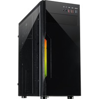 Inter-Tech B-42 RGB Tower Nero, Chassis Tower Nero, Tower, PC, Nero, ATX, uATX, Metallo, Giocare