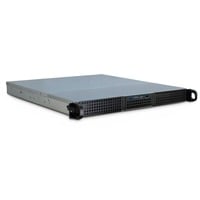 Inter-Tech IPC 1U-10248 Supporto Nero, Server case Nero, Supporto, Server, Nero, ATX, micro ATX, Mini-ITX, Acciaio, HDD, Rete, Potenza
