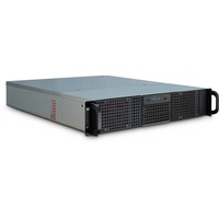 Inter-Tech IPC 2U-20255, Server case Nero