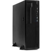 Inter-Tech IT-502 Desktop Nero, Case HTPC Nero, Desktop, PC, Nero, Mini-ITX, uATX, 1U, Alto