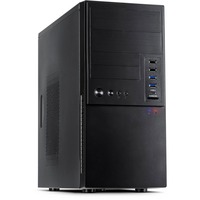 Inter-Tech IT-6865 Micro Tower Nero, Chassis Tower Nero, Micro Tower, PC, Nero, 14 cm, 34 cm, CE