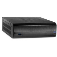 Inter-Tech JX-500 Mini Tower Nero, Case HTPC Nero, Mini Tower, PC, Nero, ITX, 4,5 cm, CE, RoHS