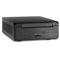 Inter-Tech MW-02 II Mini Tower Nero, Case HTPC Nero, Mini Tower, PC, Nero, ITX, 4 cm, CE
